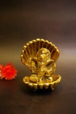 Shell Ganesh/Krishna Statue - Image 2