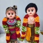 Iyengar Wedding Couple Dolls