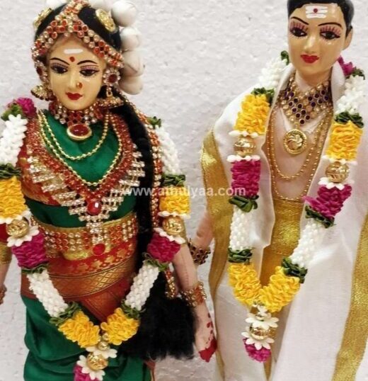 North Indian Wedding Dolls-Set-Small
