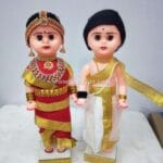 Iyer Style Wedding Couple Dolls