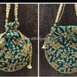 Jaipuri Potli With Beaded Handle