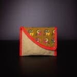 Jute Purse with cross flap