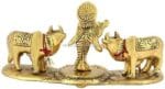 Krishna and Cows statue - Image 2