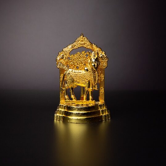 Brass Radha Krishna Showpiece-10