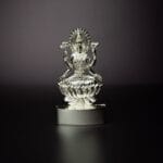 Lakshmi Silver finish Statue