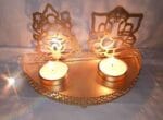 Lakshmi Ganesh Shadow Diya - Image 2