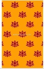 Lotus Print Backdrop
