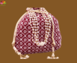 Lucknowi Thread Work Potli - Image 5