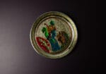 Meenakari Radha Krishna Plate-7 Inches