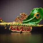 Metal Key holder with God inscription