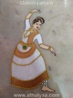 Indian Dancing Girl Kundan Rangoli - Image 8