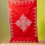 Maroon Kolam backdrop