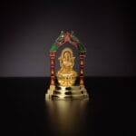 Peacock arc Lakshmi idol