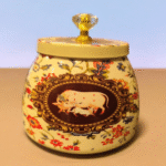 Pichwai Dry fruit jars