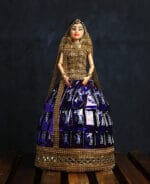 Puberty function Chocolate doll in lehenga
