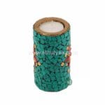 Set of 3 Stone work Candle Holder - Image 6