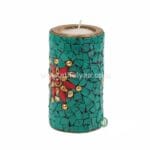 Set of 3 Stone work Candle Holder - Image 2
