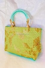 Sequins work return Gift bag - Image 3