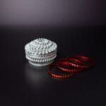 Silver kumkum box combo