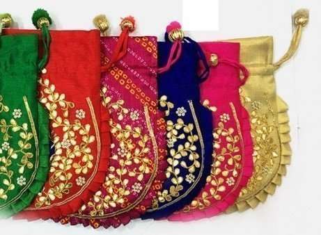 Buy LeeRooy Designer traditional Embroidered Rajasthani Hand Bag/Handmade  Work/Rajasthani Traditional Hand Purse at Amazon.in