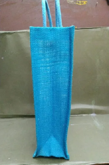 Jute bag with kolam print - big - Image 3