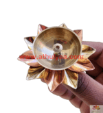 Brass Copper Lotus Diya-Medium - Image 2