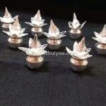 German Silver Mini Kalasha - Set of 10