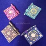 Lac mirror work diary and pen set