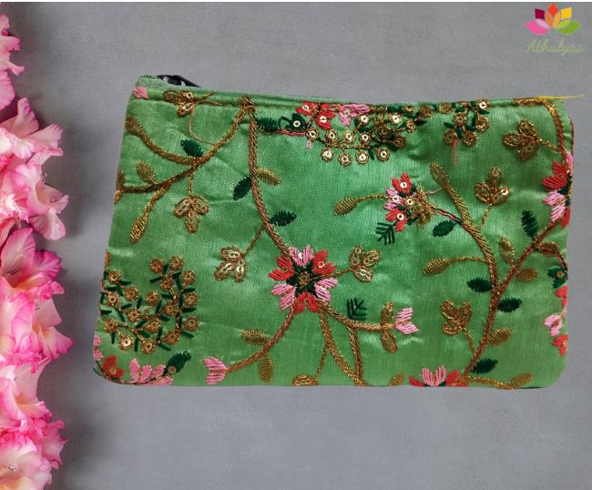 Rajasthani Embroidery Handbag For Women - Elephant Motif – Vintage Gulley