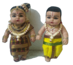 Iyengar Style Chubby couple Dolls - Image 2