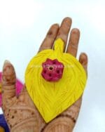 Flower Shaped Wooden Agarbatti Stand - Image 2