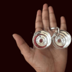 German Silver Haldi Kumkum Cups