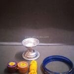 German silver lamp combo