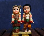 iyengar bride and groom doll