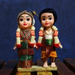 iyengar bride and groom doll