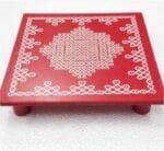 Divine Chowki manai with Kolam print - Image 3