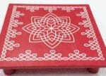 Divine Chowki manai with Kolam print - Image 4