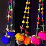 Parrot PomPom Side Hanging