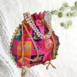 Patola print matka potli - Image 2