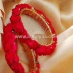 Red Rose Bangle Pair