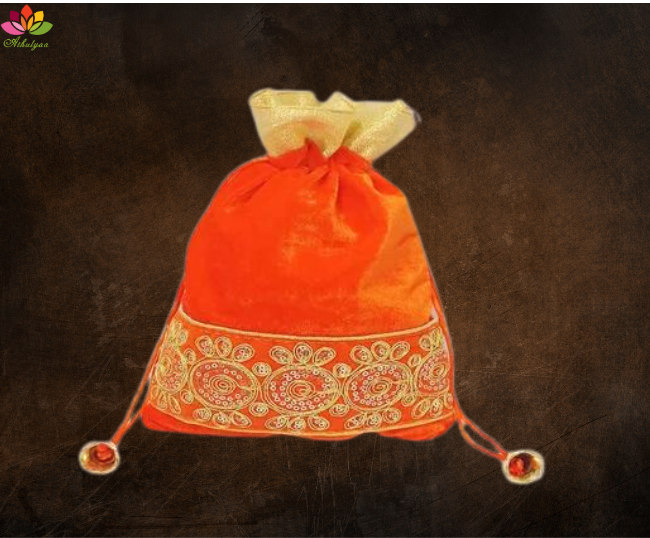 Potli Bag-Red – Shagun Collection