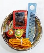 Sumangali Set with Meenakari Plate