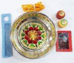 Sumangali Set with Meenakari Plate - Image 2