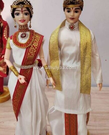 North Indian Wedding Couple Dolls  Indian wedding couple BArbie DOlls