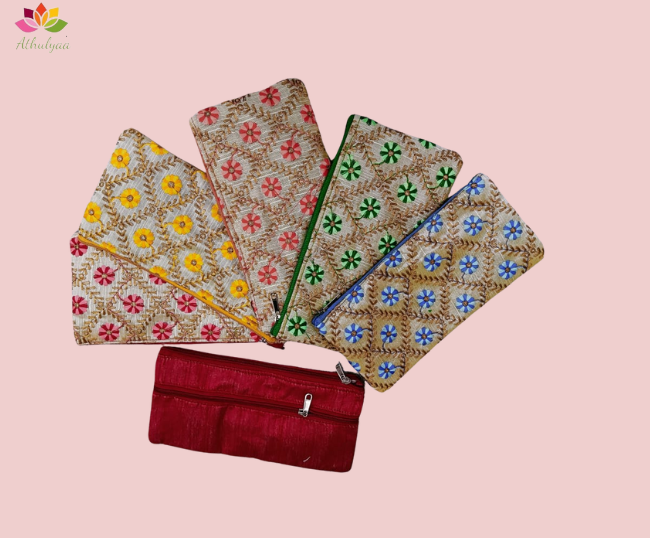 Bandhni Print pouch | Return gifts under Rs.50 |Athulyaa.com
