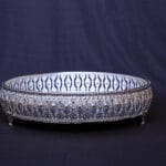 German Silver Pooja Tray - 12 Inch