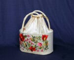 Hand embroidered Basket potli - Image 2