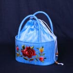 Hand embroidered Basket potli