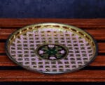 Meenakari colourful Round Plate - Image 4