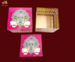 Metal Box with Pichwai print - Image 4
